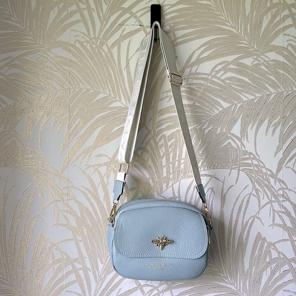 Stylish Light Blue Crossbody Bag